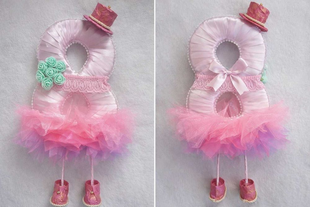 Декоративна вісімка до 8 Березня