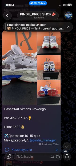 Raf Simons Ozweego 2