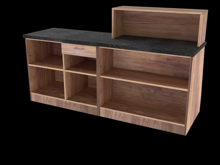 Lada sprzedażowa ekspozycyjna impulsowa meble do sklepu regał