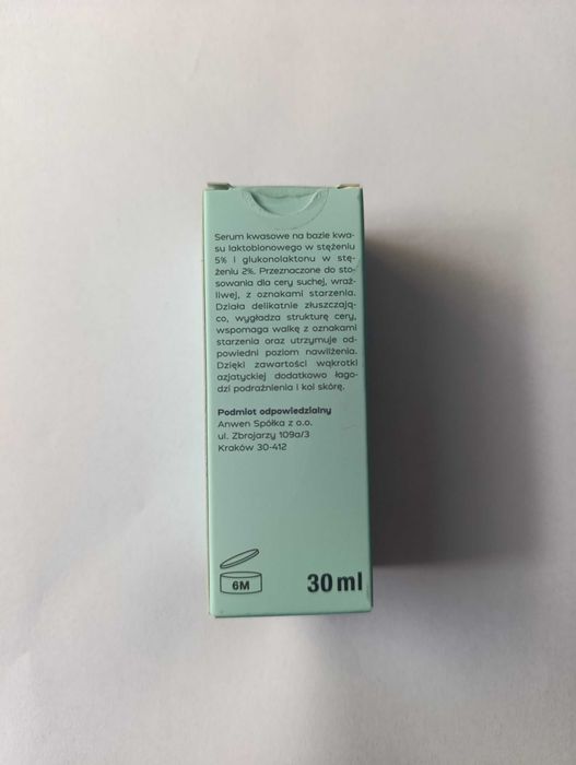 Łagodne serum kwasowe Annani