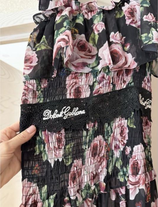 Шикарний сарафан Dolce Gabbana