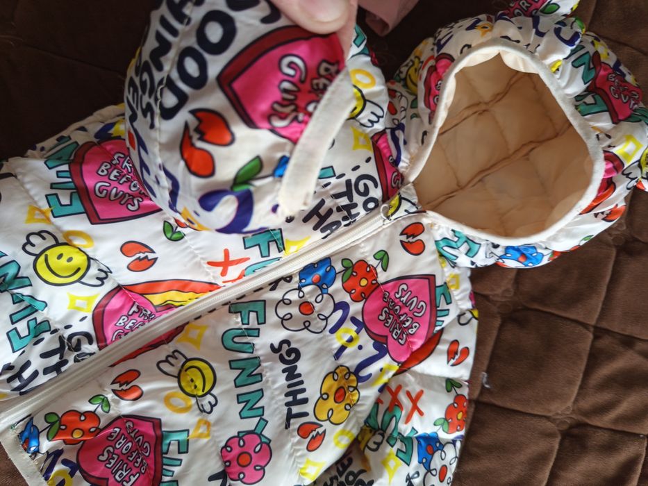 Куртка курточка Деми и шапка