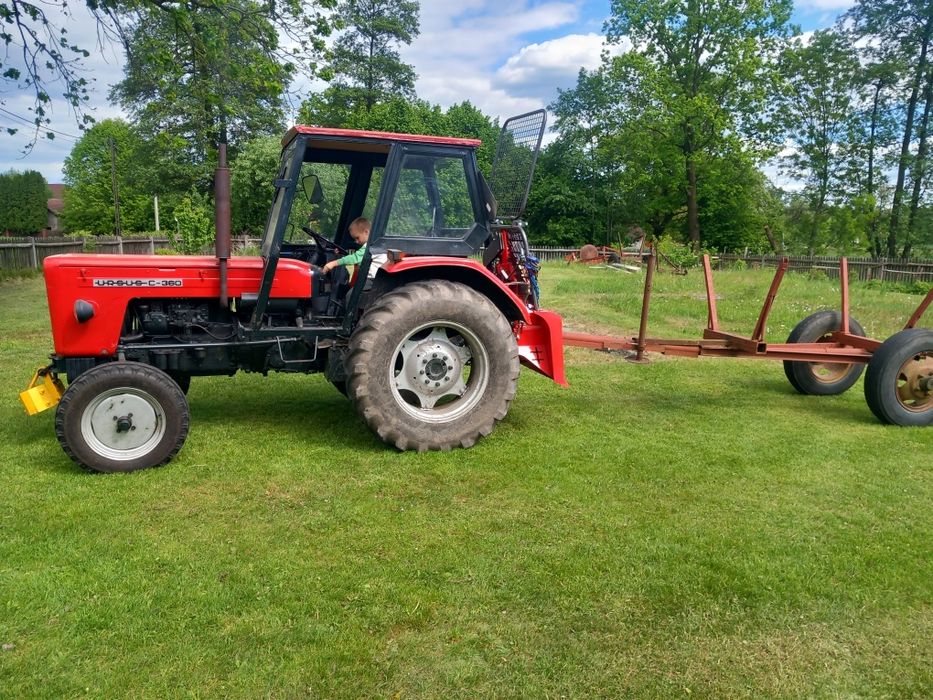 Ursus c 355 wciągarka krpan 4 si ciągnik c360