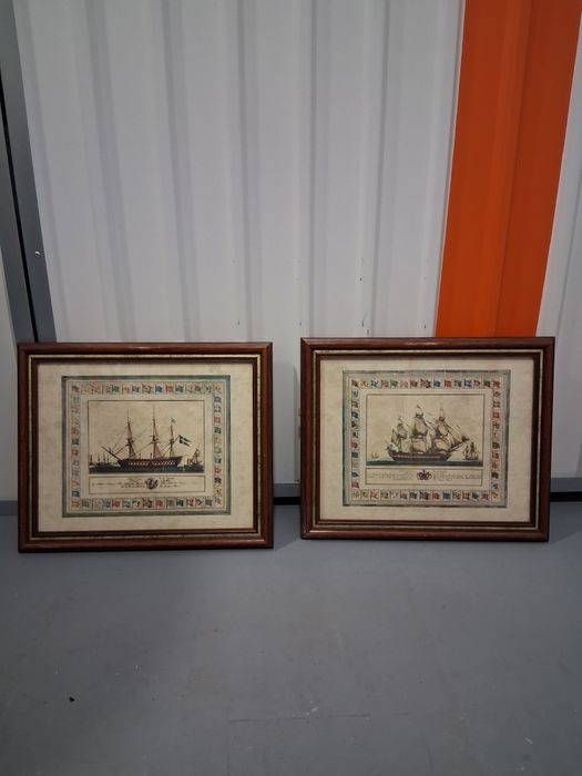 Quadros com navios