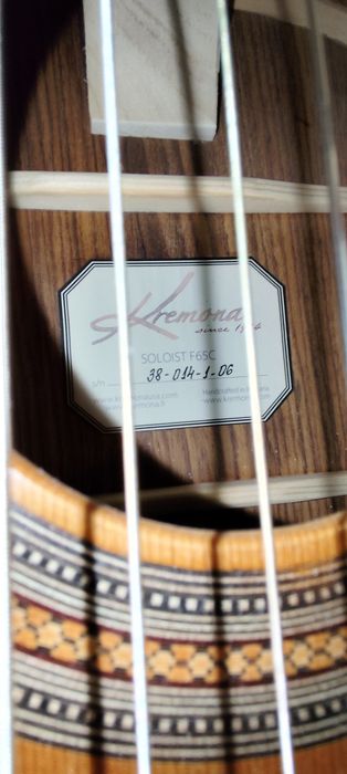 Gitara klasyczna Kremona Soloist F65C.