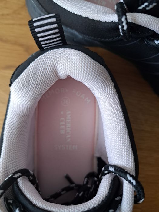 Buty damskie dziewczęce trekkingowe softshell American Club rozmiar 36