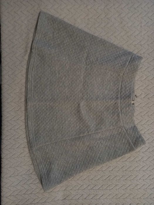 Szara spódnica mini