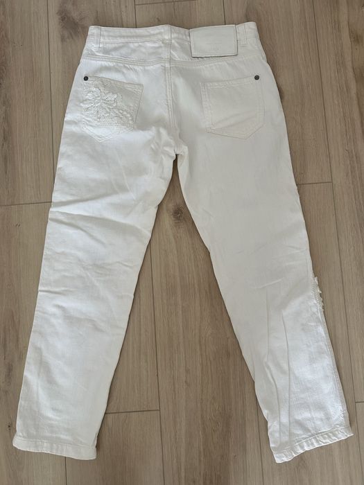 Джинси білі Ermanno Scervino
