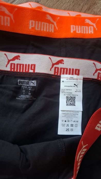 Bokserki majtki męskie 2 pary Puma L