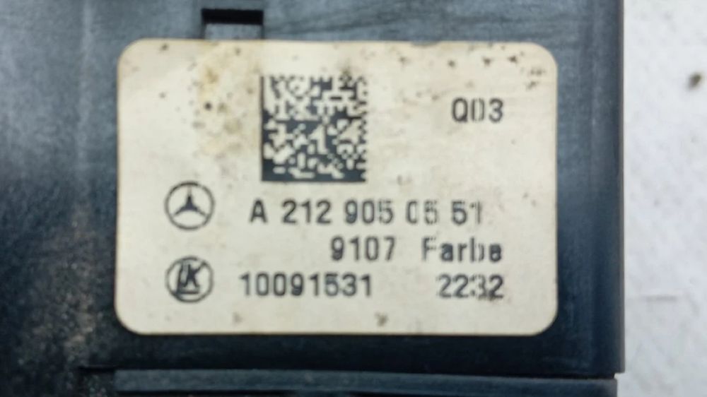 Botão / interruptor de luzes MERCEDES-BENZ Classe B (W246, W242)