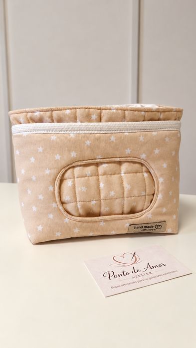 Porta toalhitas para bebé