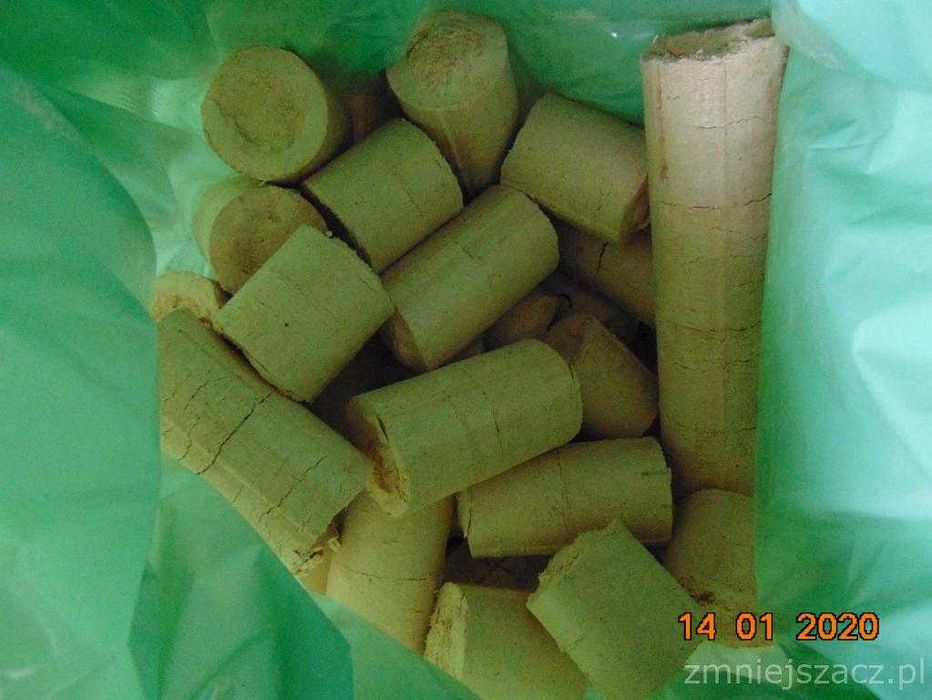 Brykiet drzewny brzozowy