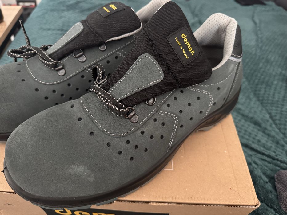 Demar - półbuty ochronne ALTER 7016 - kolor ciemno-szary