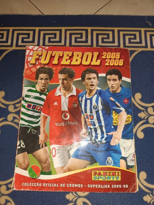 Caderneta Panini Liga Portuguesa 2005-2006 COMPLETA