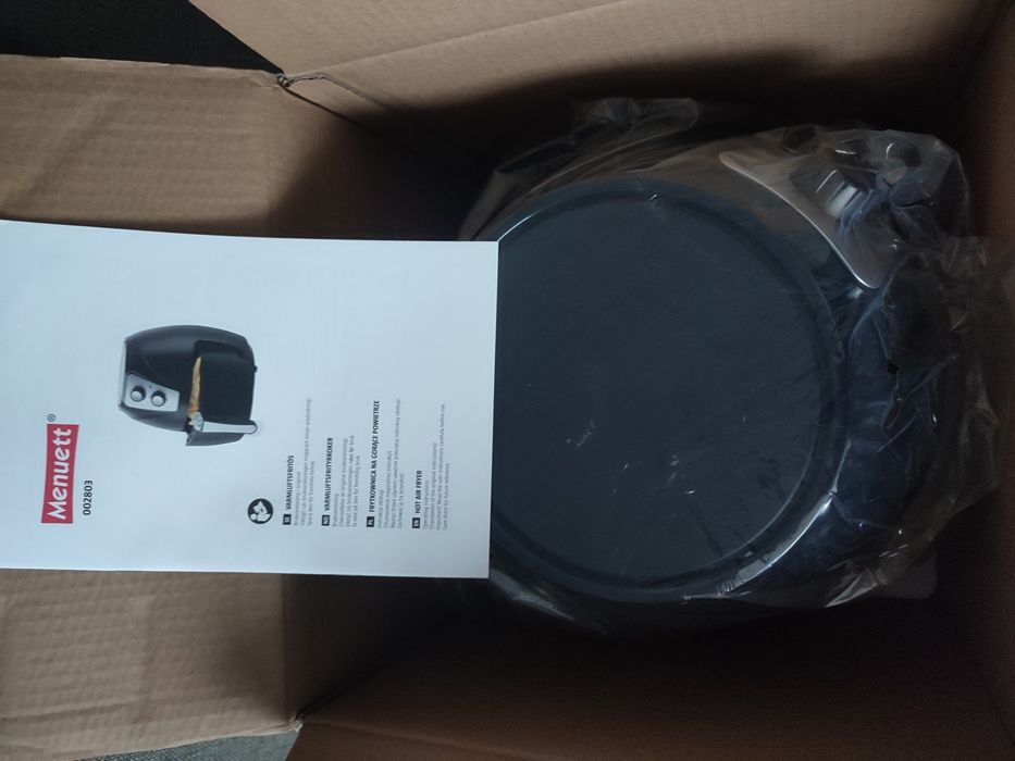 Frytkownica air fryer beztłuszczowa Menuett 1300W nowa okazja Konin