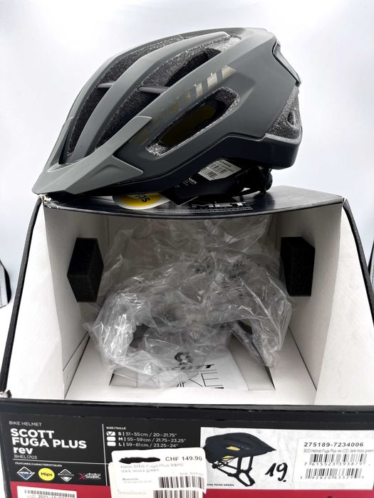 Nowy Kask Rowerowy Scott Fuga Plus Rev Mips  r. S (51-55cm)