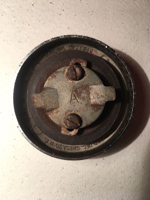 GAS LOX - Ivano inc. Chicago - tampa de gasolina - 37 mm