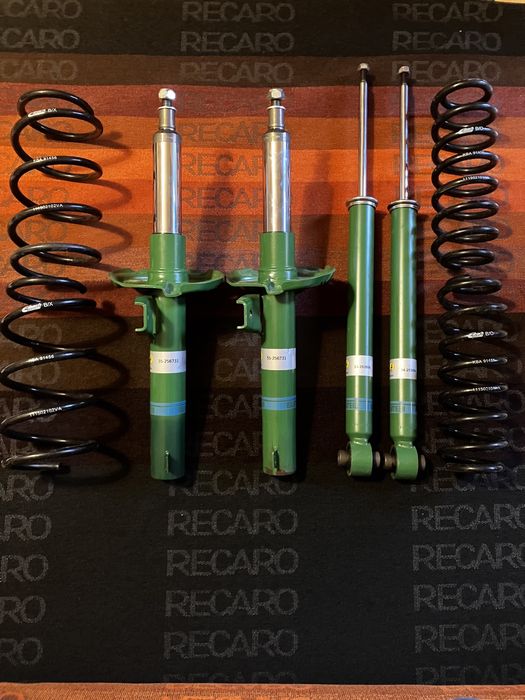 Amortyzatory zawieszenie bilstein b8 komfort audi skoda vw seat eibach