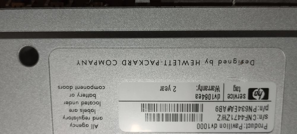 Portáteis HP para peças
