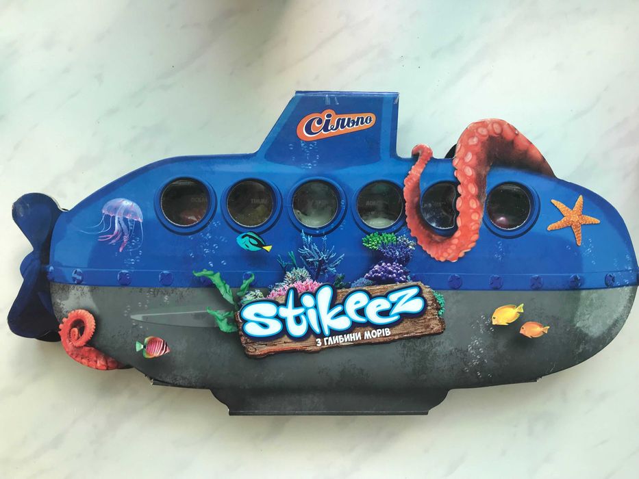 Коллекция Stikeez подводная лодка из глубин морей Сильпо: 250 грн