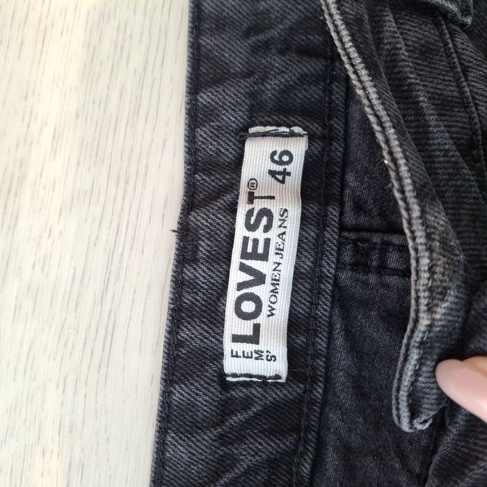 Джинсовая чорна спідниця, юбка xxl-xxxl