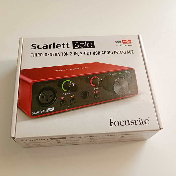 Focusrite Scarlett Solo 3rd Gen