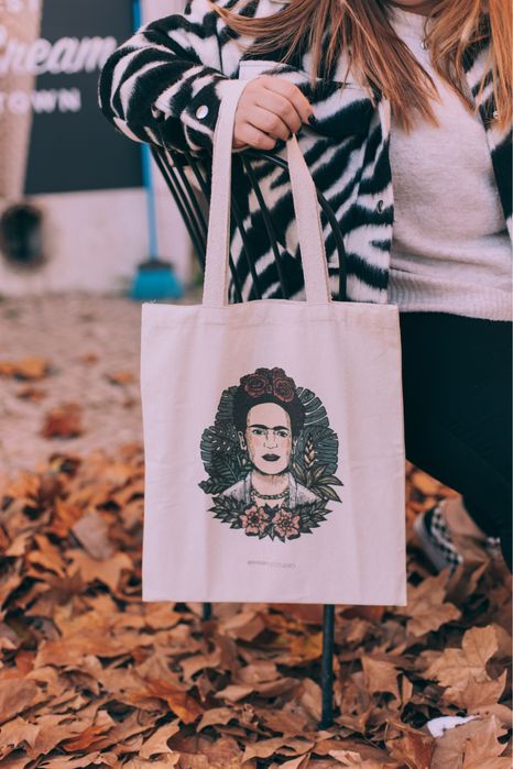Tote bag Frida Kahlo (cores)