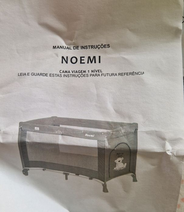 Cama de viagem para bebê