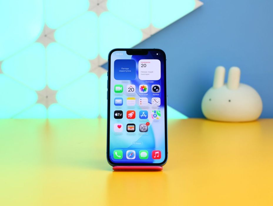 Смартфон Apple iPhone 13 128GB Blue (172829) Б/У З ГАРАНТІЄЮ