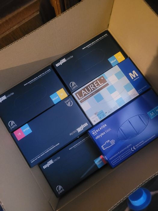 Rękawiczki gumowe rozmiar S/M