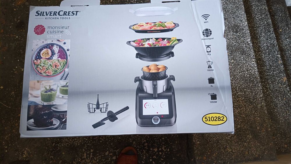 Lidlomix Monsieur Cuisine Smart SKMS 1200 C1 - czarny