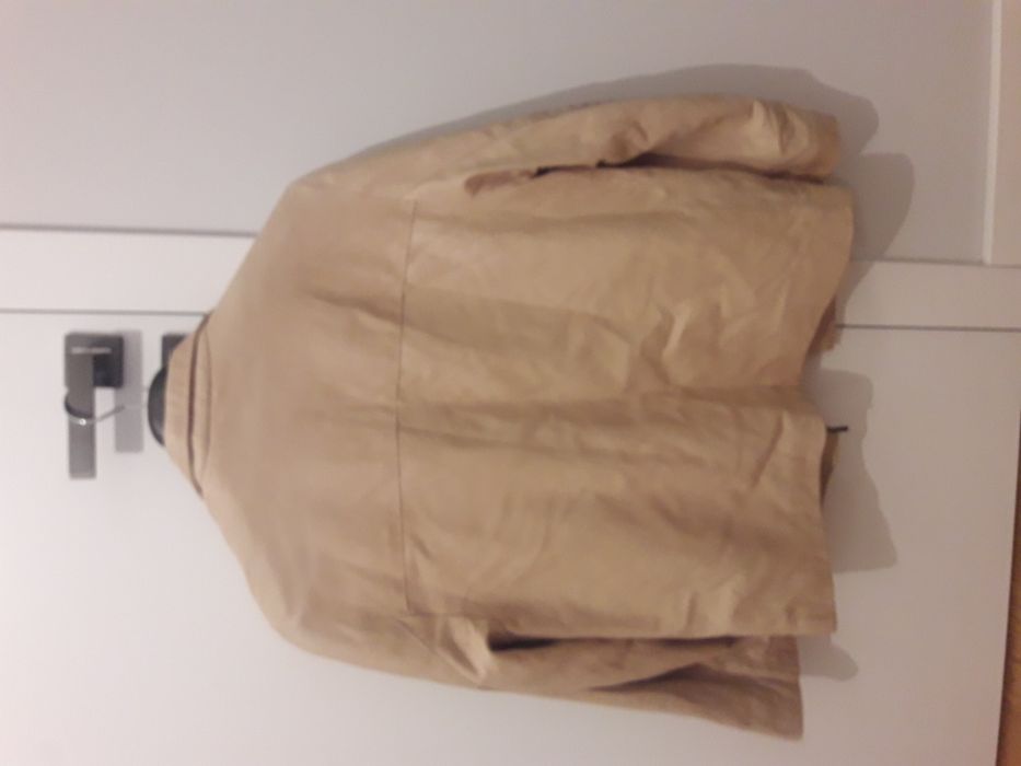 Skórzana kurtka męska M