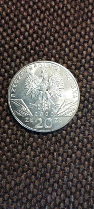Dudek 20 zł 2000 r kopia kolekcjonerska