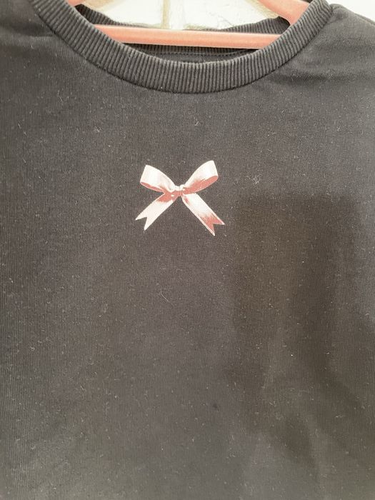 Bluza H&M różowa kokardka