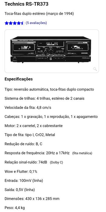 Technics RS-TR373M2