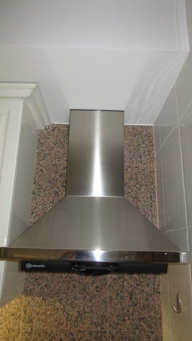Chaminé superior em inox para exaustor *** NOVA ***