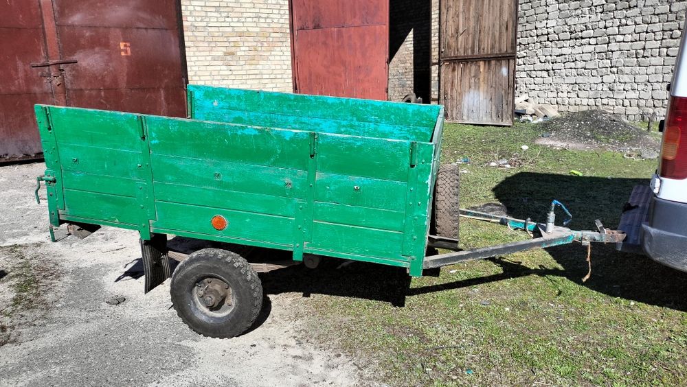 Причепи два разом! Двовісний + одноосний