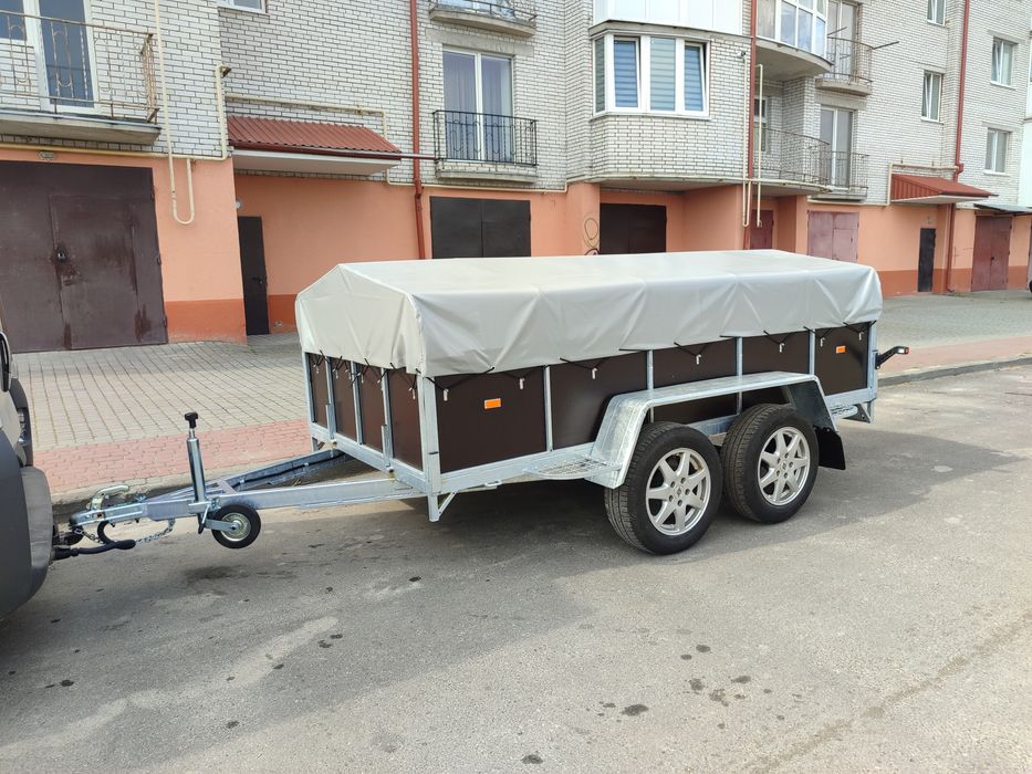 Прицеп двохосний до легкового автомобіля