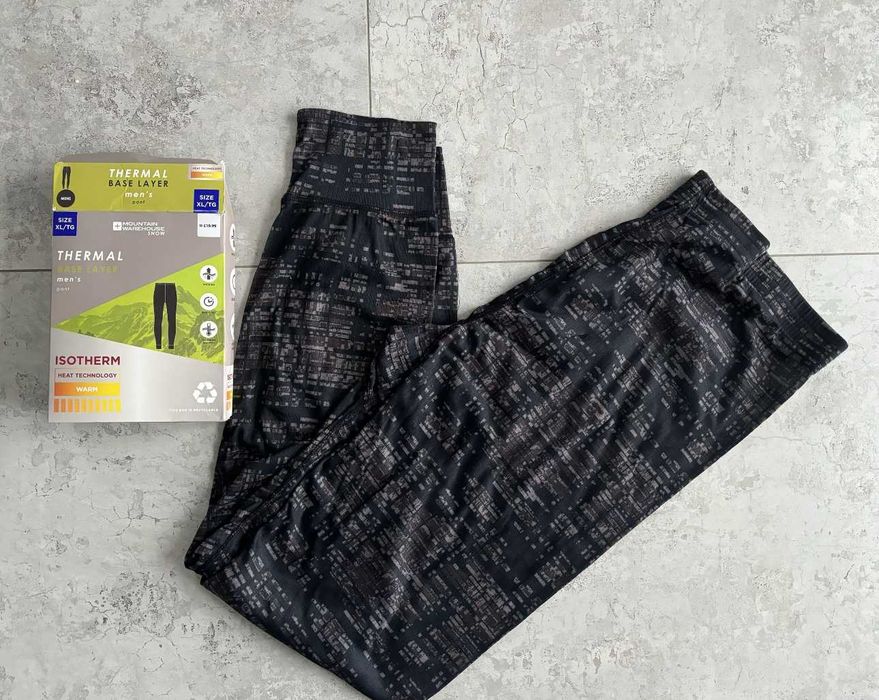 Чоловіча термобілизна  Mountain warehouse штани термоштани XL