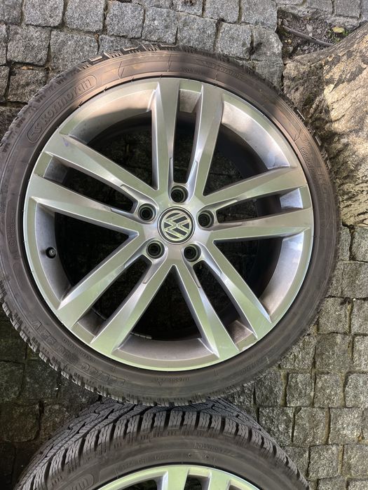 Jantes 18” 5x112 Originais VW Golf mk7 C/pneus