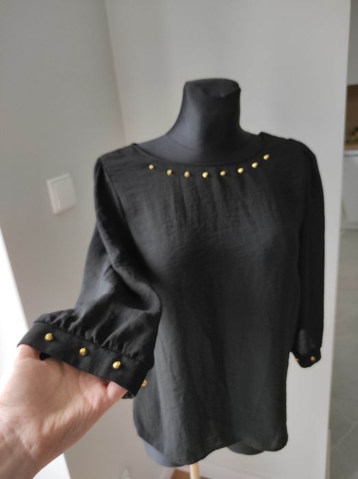 czarna bluzka damska 40 L GEORGE