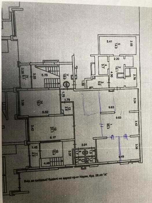 Продаж Фасадного Приміщення Науки 30 ! 207 кВ! Банк! Стоматологія