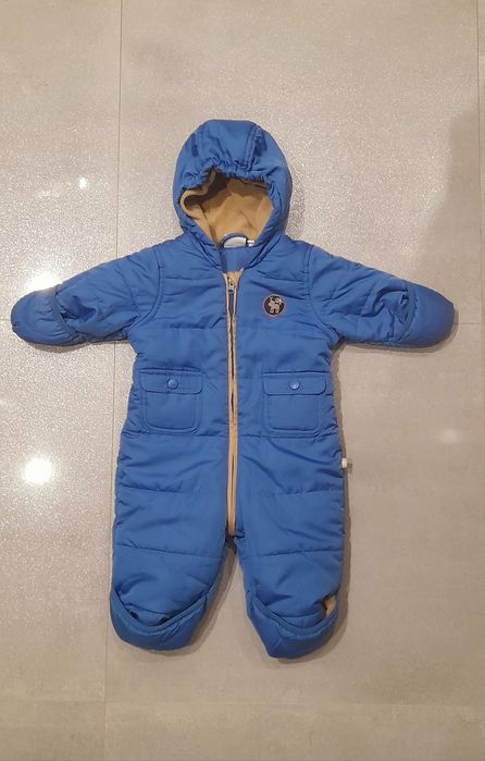 Cieplutki kombinezon zimowy rozm 62-68