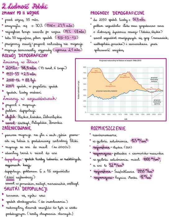 Notatki maturalne geografia matura 2026