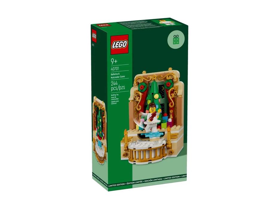 LEGO 40701 Scena z baletnicą i dziadkiem do orzechów