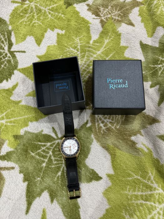 Наручний чоловічий годинник pierre ricaud часы