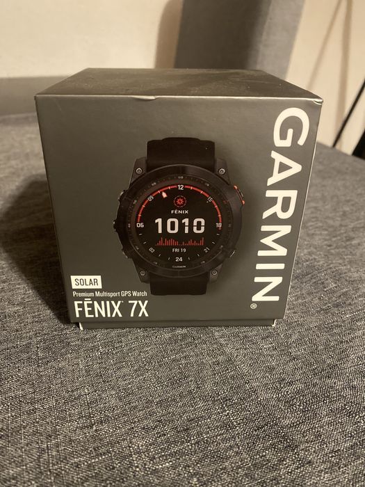 Relógio garmin fénix  7x solar