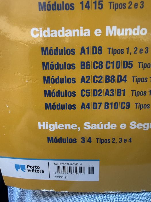 Conjunto de livros de Curso de Educação e Formação