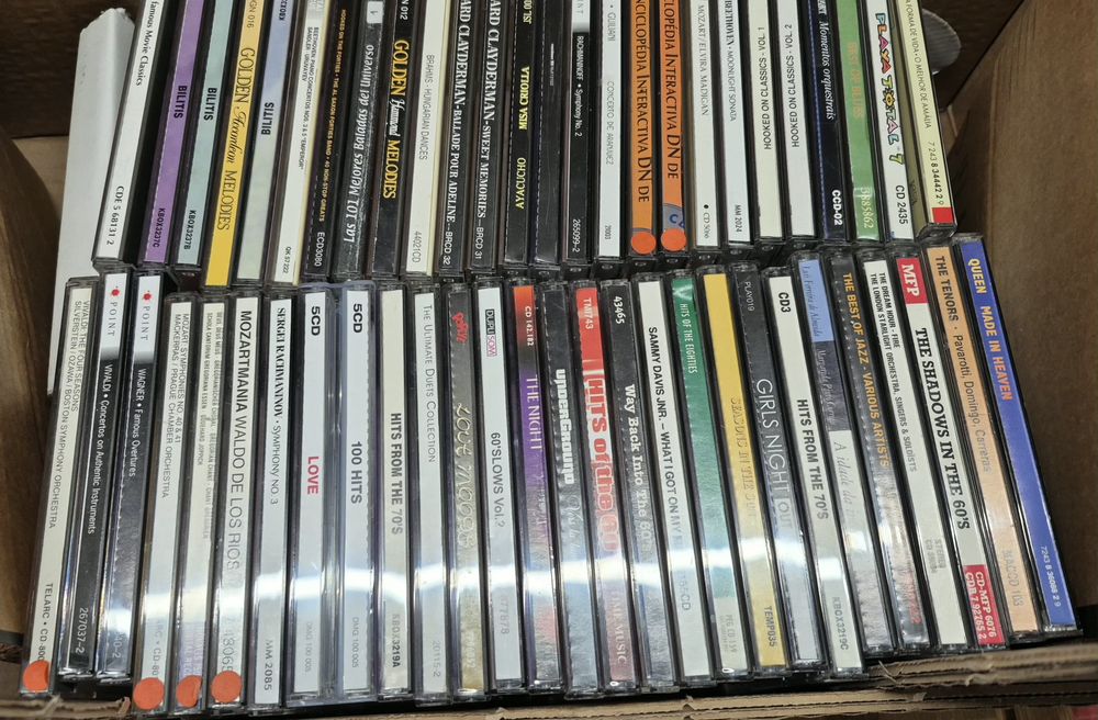 Packs com 50 CD's Originais