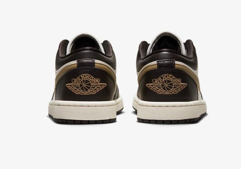 Кросівки Air  Jordan 1 Low Beige/Brown